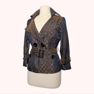 Stylish Women's Utility Jacket - Brown